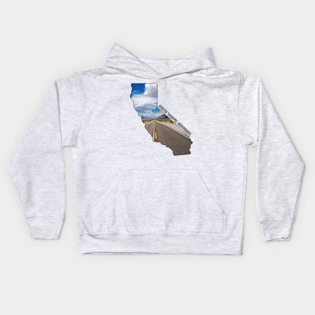 California (Death Valley) Kids Hoodie by gorff